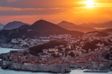 dubrovnik sunset