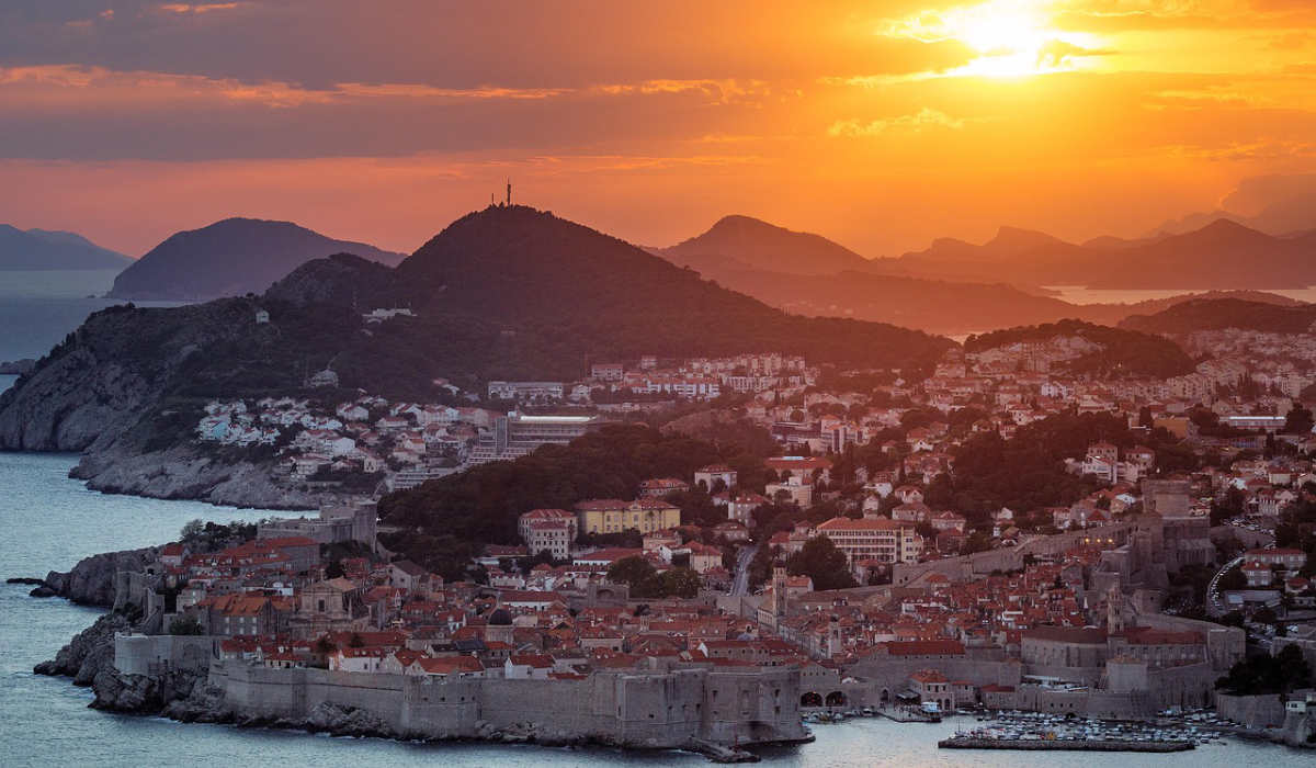 dubrovnik sunset